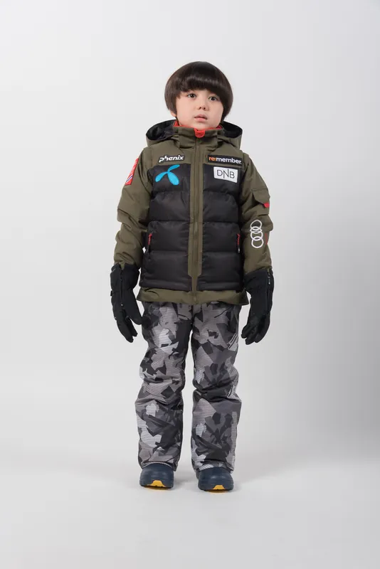 Phenix Norway Alpine Team Kids Two piece (Olivová) - Dětský lyžařský dvoudílný komplet Endorphin Republic Výprodej