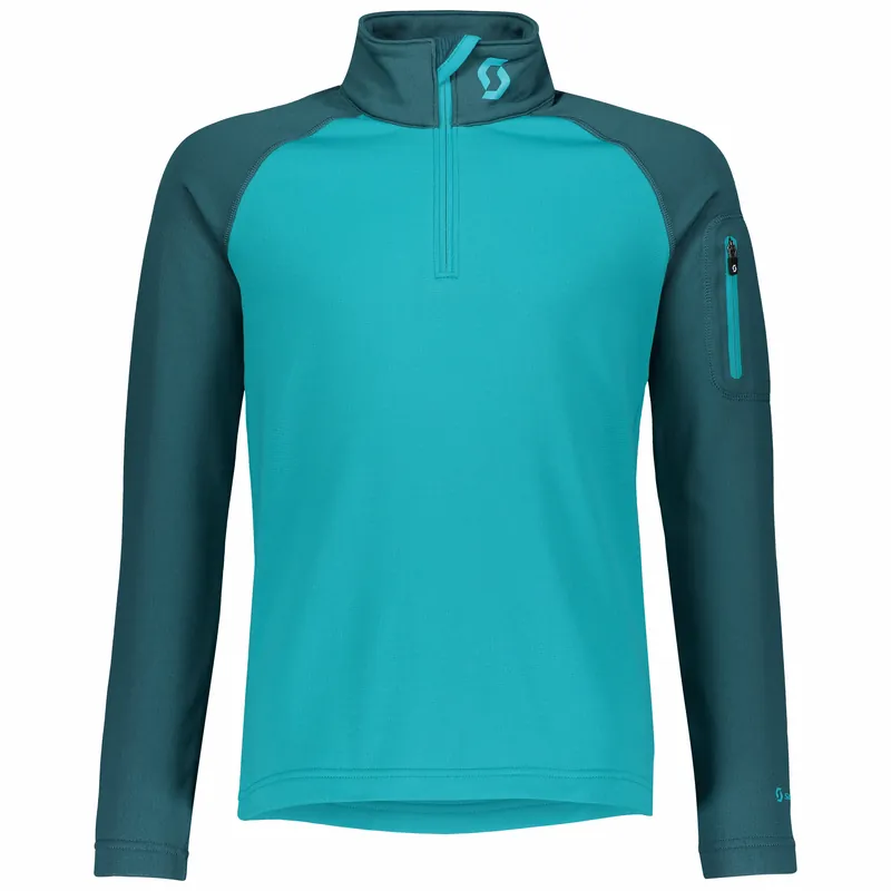 Sleva Scott Pullover JR Defined Light (Modrá) - Dětská mikina Endorphin Republic