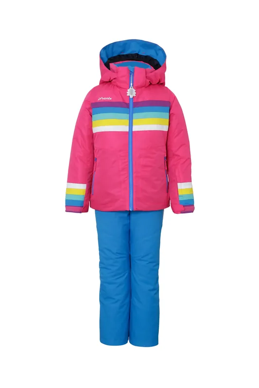 Sezónní Sleva Phneix Rainbow Two-piece Suit (Purpurová) - Dětská lyžařská souprava Endorphin Republic
