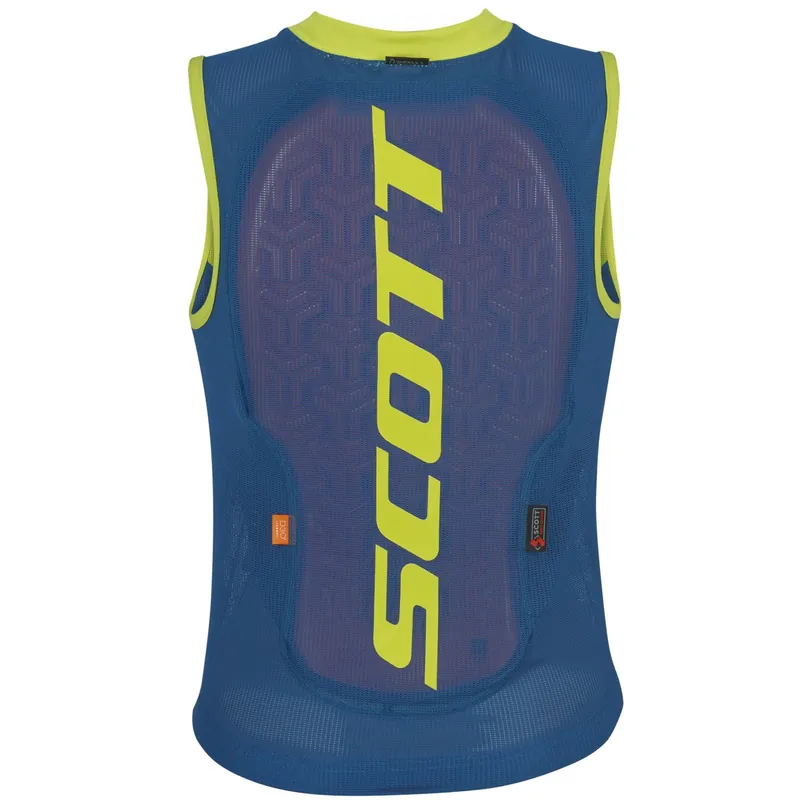 Autentický SCOTT Vest Protector Jr Actifit Plus (Modrá) - Dětský vestový chránič páteře Endorphin Republic