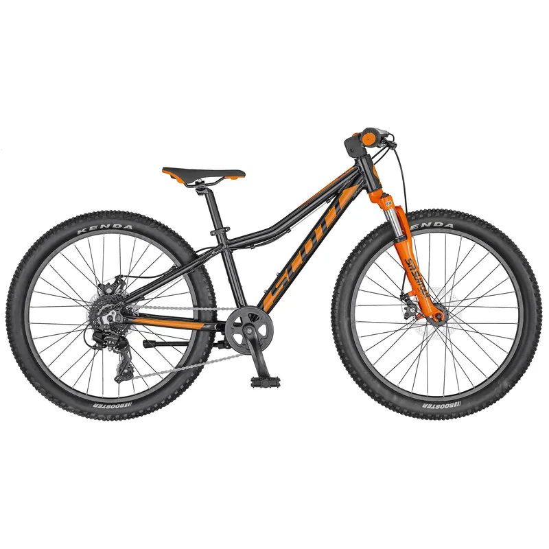 Aktuální Dětské horské kolo SCOTT Scale 24 Disc black/orange Endorphin Republic