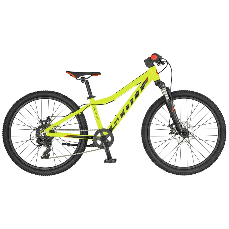 Oblíbený Dětské kolo SCOTT Scale 24 Disc yellow/black Endorphin Republic
