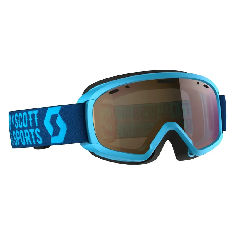 Přímo Od Výrobce Scott Goggle Jr Witty white/pink ampl pu chrom (Modrá) - DĚTSKÉ LYŽAŘSKÉ BRÝLE Endorphin Republic