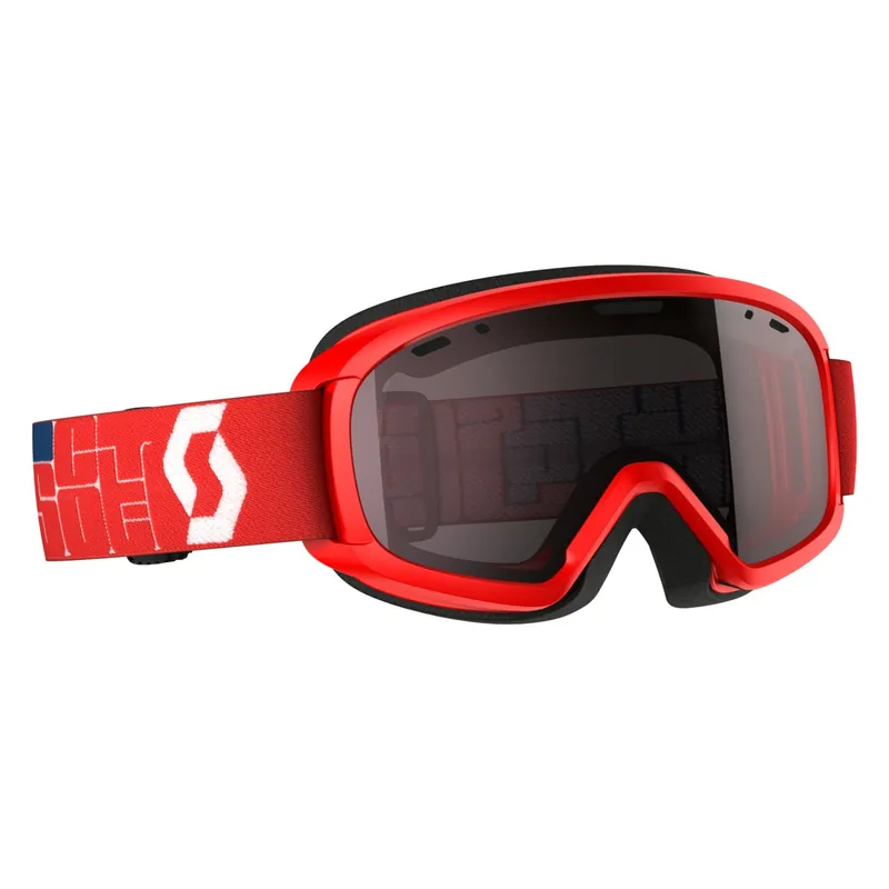 Finální Výprodej Scott Goggle Jr Witty white/pink ampl pu chrom (Červená) - DĚTSKÉ LYŽAŘSKÉ BRÝLE Endorphin Republic