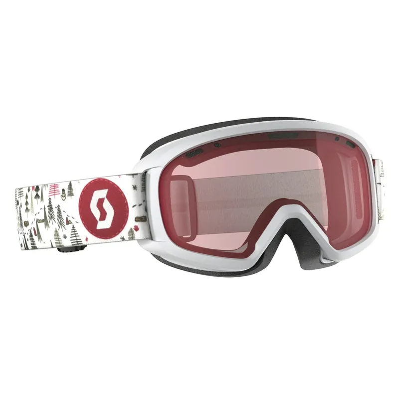 Scott Goggle Jr Witty white/pink ampl pu chrom (Bílá) - DĚTSKÉ LYŽAŘSKÉ BRÝLE Endorphin Republic Finální Výprodej