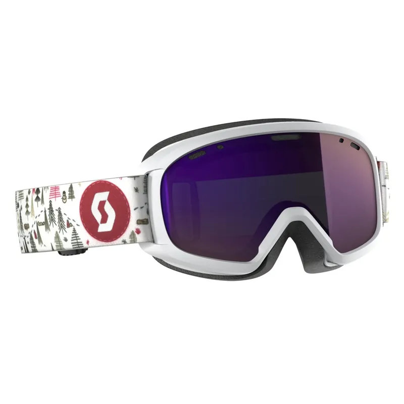 Víkendová Akce SCOTT Goggle Witty Chrome (Bílá) - Dětské lyžařské brýle Endorphin Republic