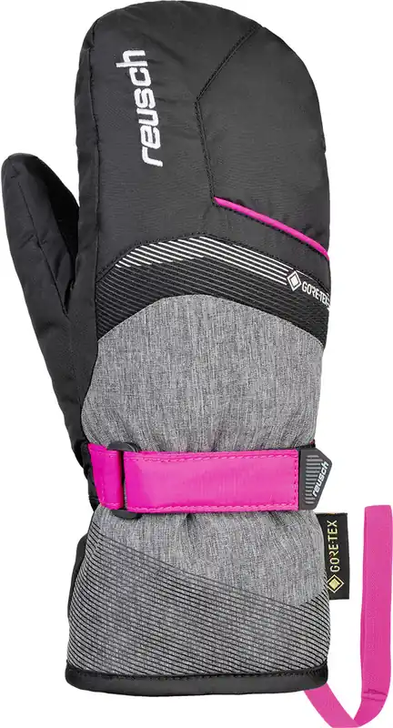 Poslední Šance DĚTSKÉ LYŽAŘSKÉ RUKAVICE Reusch Bolt GTX Junior Mitten (Černá) Endorphin Republic
