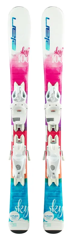 DĚTSKÉ LYŽE ELAN SKY QS + VÁZÁNÍ EL 4.5 (Bílá) Endorphin Republic Pouze Dnes