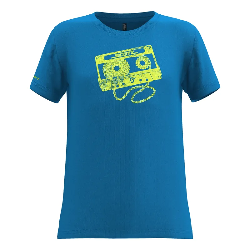 Vrácení Zdarma Scott Tee 10 Casual Junior (Modrá) - Dětské triko s krátkým rukávem Endorphin Republic