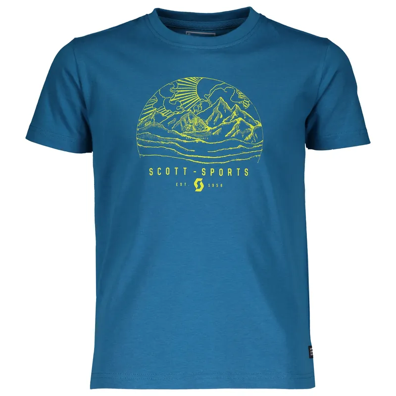 Cenová Bomba Scott Tee JR`s 10 Casual 10 (Modrá) - Dětské triko s krátkým rukávem Endorphin Republic