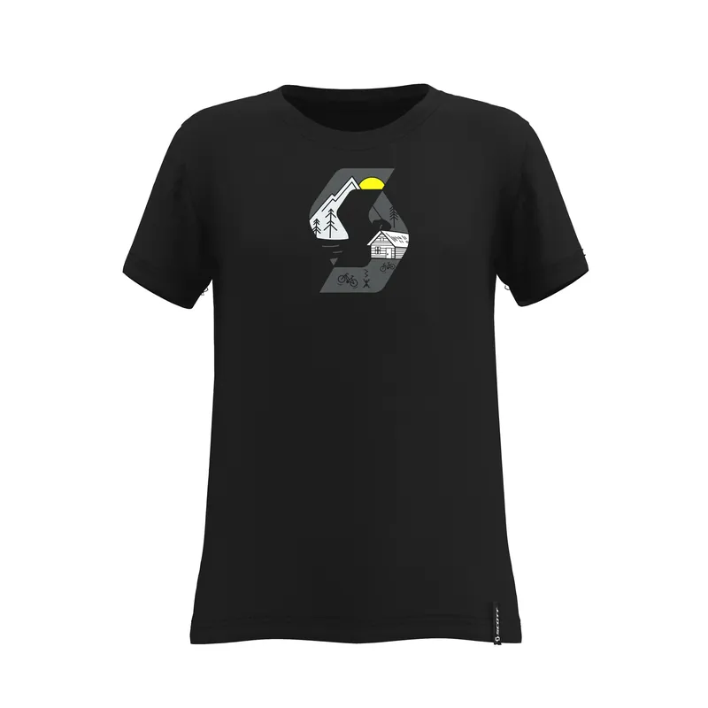 Pouze Dnes SCOTT 10 Icon (Černá) - Dětské triko Endorphin Republic