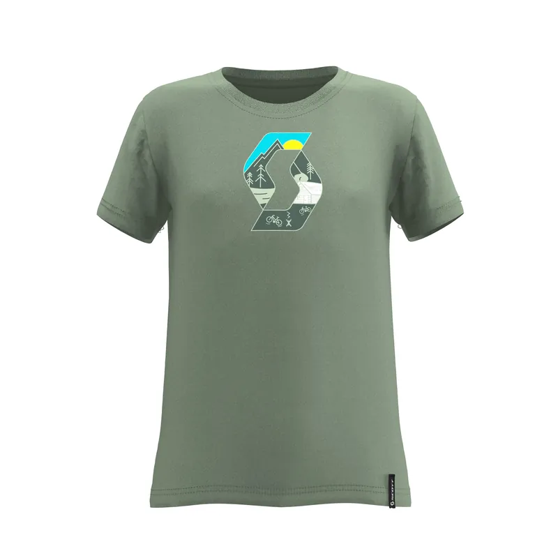 Levný SCOTT 10 Icon (Zelená) - Dětské triko Endorphin Republic