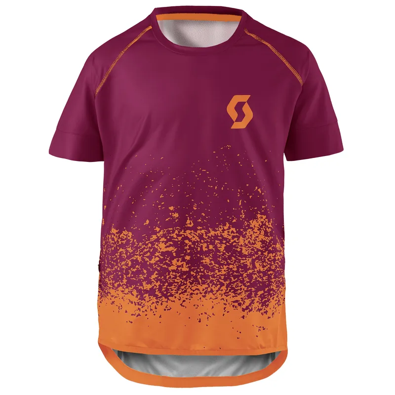 Výprodej Scott Shirt Jr Trail 60 s/sl (Oranžová) - Dámské cyklistické triko triko s krátkým rukávem Endorphin Republic