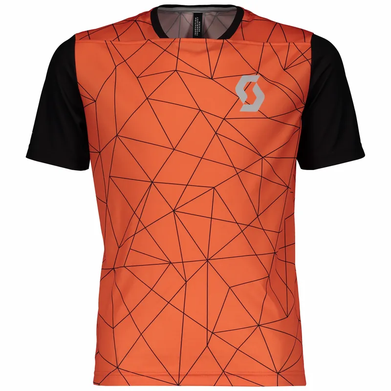 Vrácení Zdarma SCOTT Shirt Jr Trail 10 s/sl (Oranžová) - Dětský cyklistický dres s krátkým rukávem Endorphin Republic