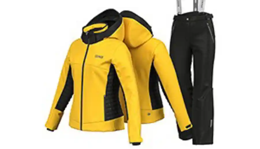 Dívčí lyžařský komplet Colmar Sapporo (Žlutá) Endorphin Republic Top Prodej
