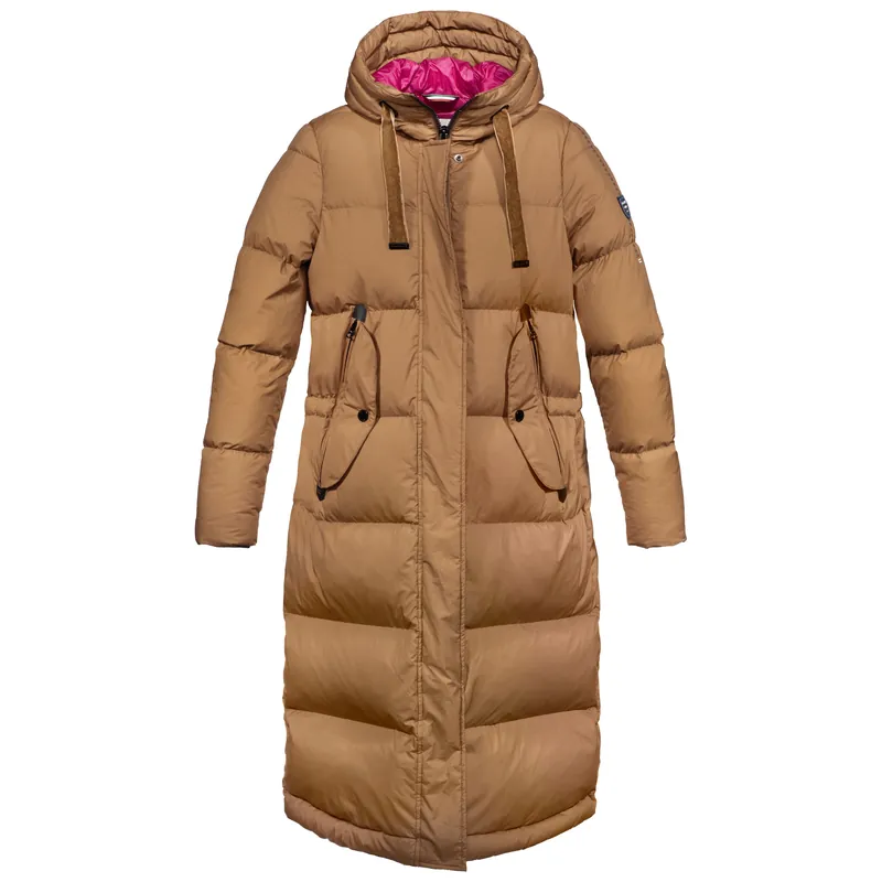 Dolomite Coat 76 Fitzroy (Tmavě červená) - Dámský zimní kabát Endorphin Republic Speciální Cena