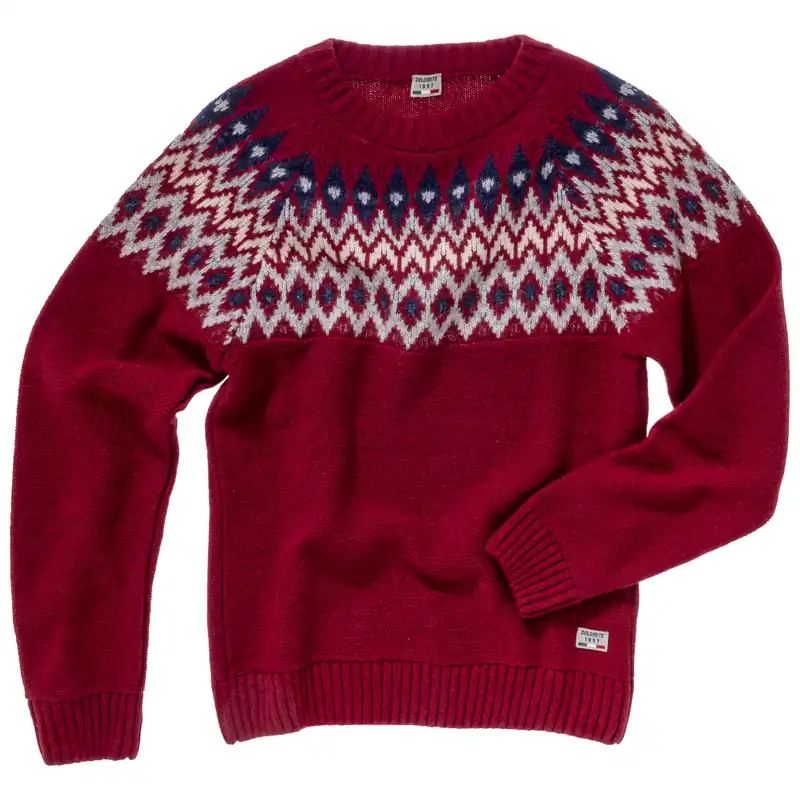 Vysoce Kvalitní Dolomite Knit Cinquantaquattro WK 3 (Červená) - dámský svetr Endorphin Republic