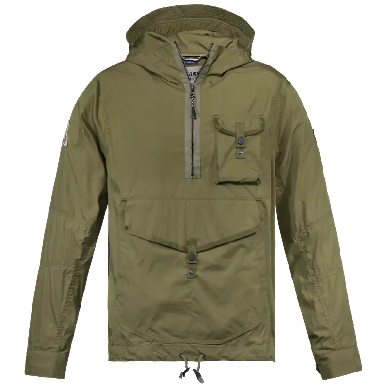 Dokud Zásoby Vydrží DOLOMITE Field Anorak M‘s Karakorum (Zelená) - Pánská bunda s kapucí Endorphin Republic