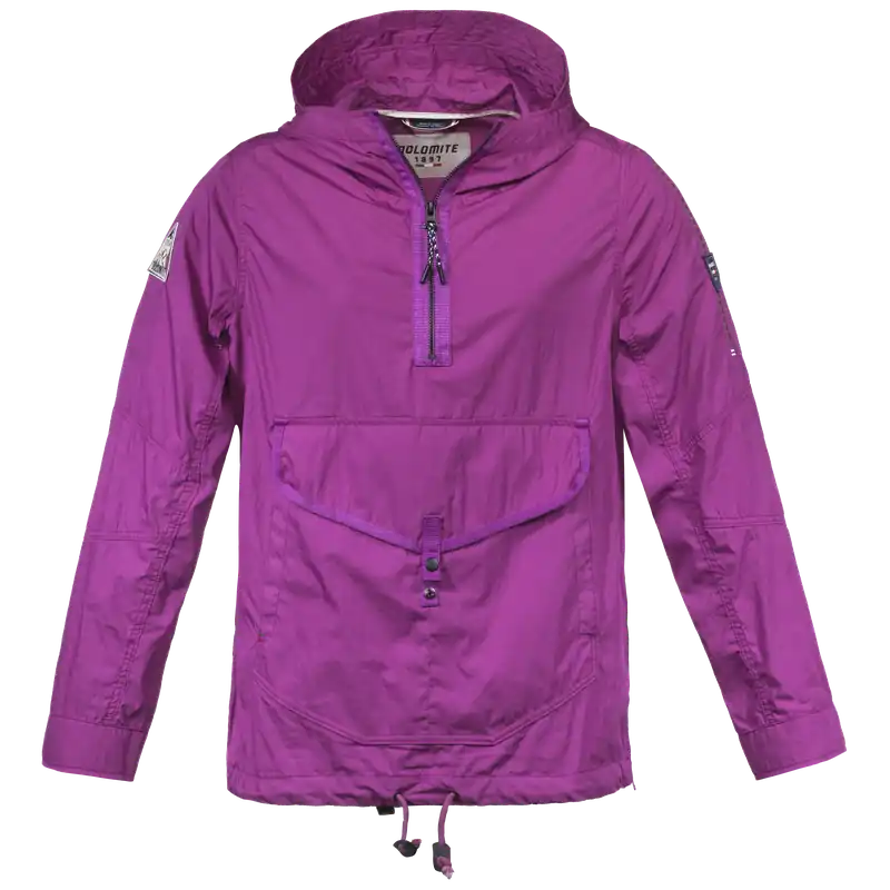DOLOMITE Field Anorak W‘s Karakorum (Fialová) - Dámská bunda s kapucí Endorphin Republic Vysoce Kvalitní