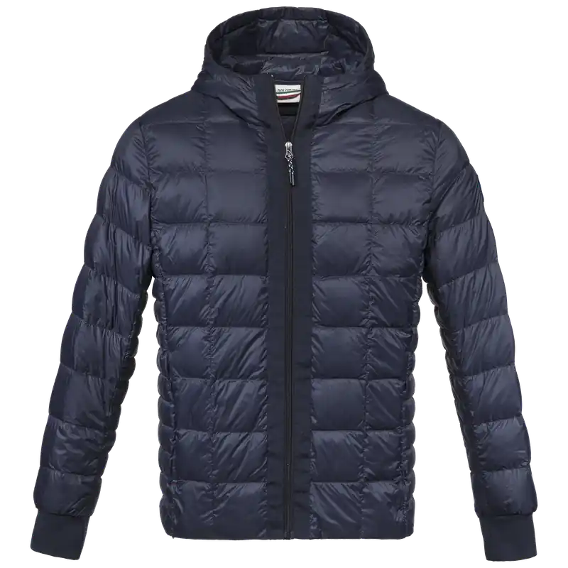 Akce DOLOMITE Hood Jacket M‘s Corvara Light (Modrá) - Pánská péřová bunda Endorphin Republic