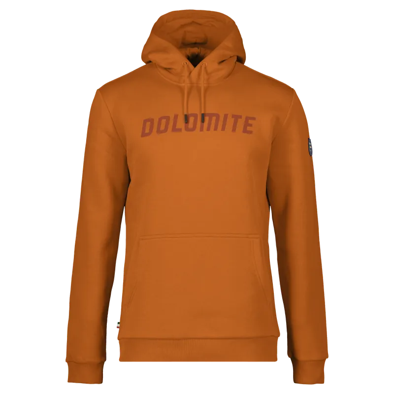 Originální Dolomite Hood M‘s Logo (Tmavě červená) - Pánská mikina Endorphin Republic
