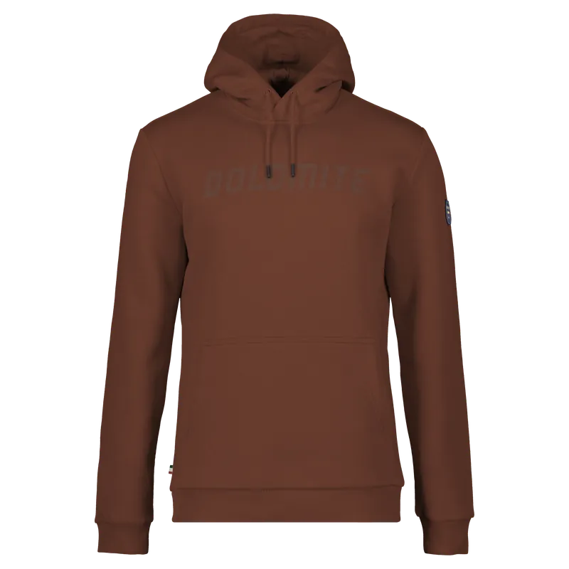 Tovární Cena Dolomite Hood M‘s Logo (Tmavě červená) - Pánská mikina Endorphin Republic