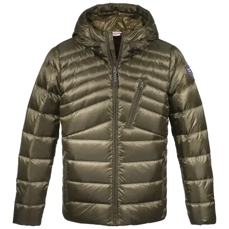 Dolomite Jacket Hood Corvara (Tmavě červená) - Pánská zimní bunda Endorphin Republic Poslední Šance