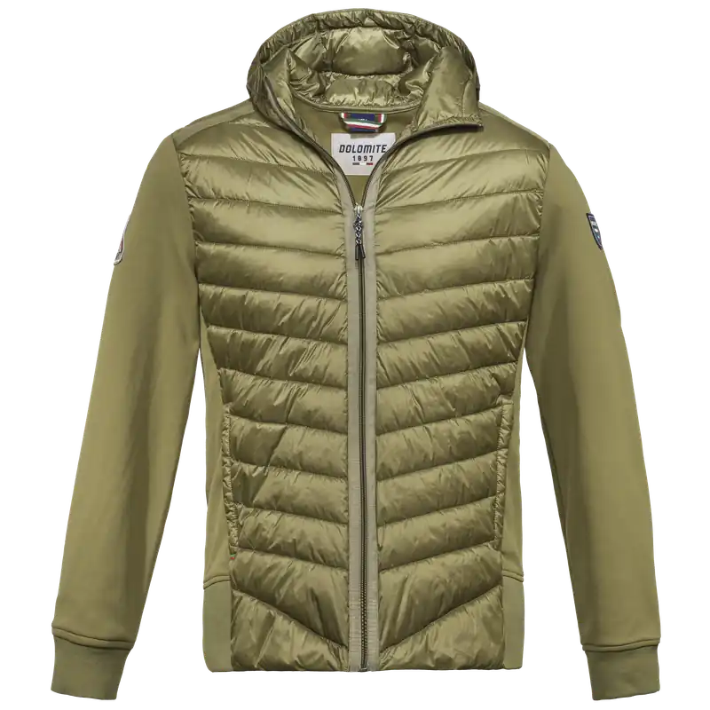 Koupit Online DOLOMITEOMITE Hybrid Hood Jacket M‘s Expedition (Zelená) - Pánská bunda s kapucí Endorphin Republic