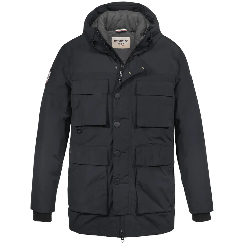 Dolomite Parka 1966 Groenlandia (Černá) - Pánská zimní parka Endorphin Republic Přímo Od Výrobce
