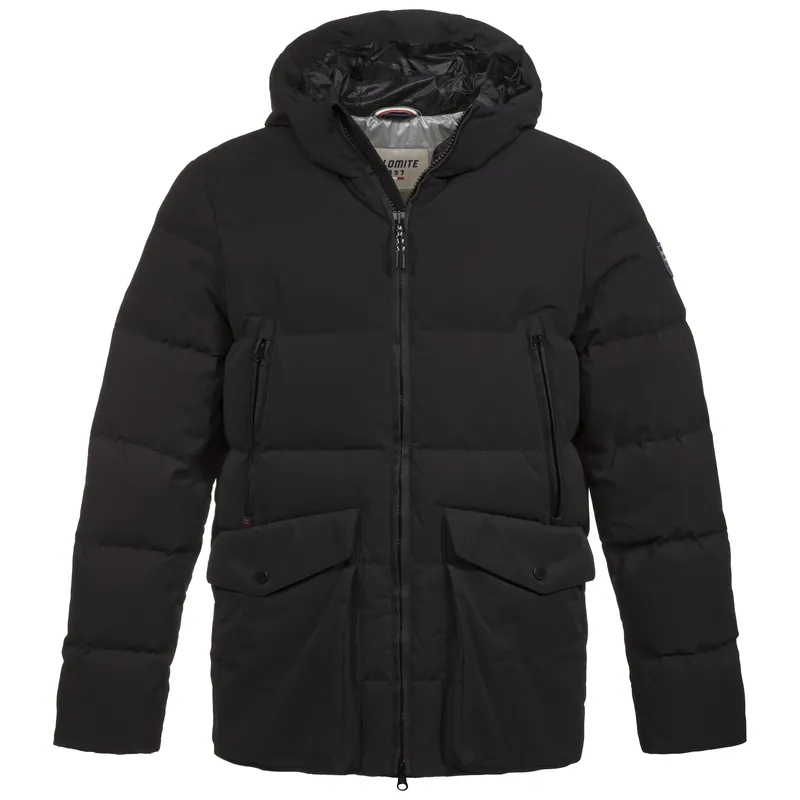 Cenová Bomba Dolomite Parka Canazei EVO (Černá) - Pánská zimní parka Endorphin Republic