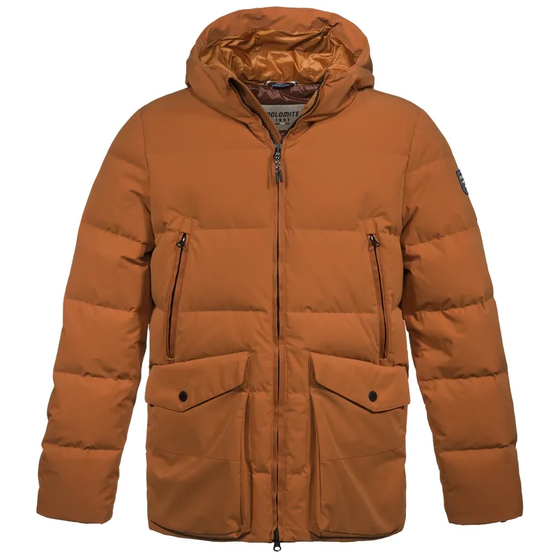 Dolomite Parka Canazei EVO (Tmavě červená) - Pánská zimní parka Endorphin Republic Pouze Dnes