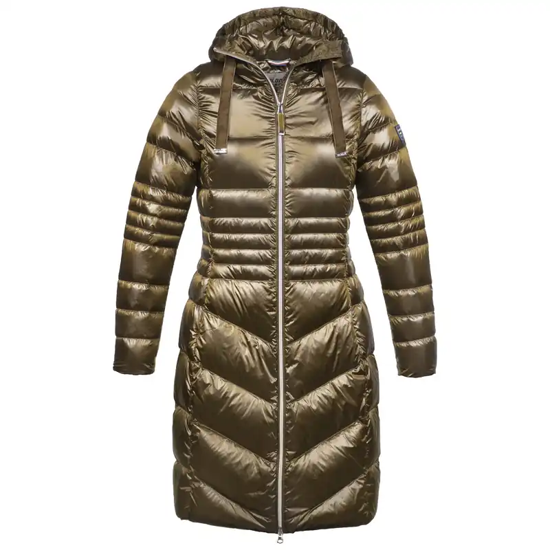 Časově Omezené Dolomite Parka Corvara Satin (Tmavě červená) - Dámská zimní parka Endorphin Republic