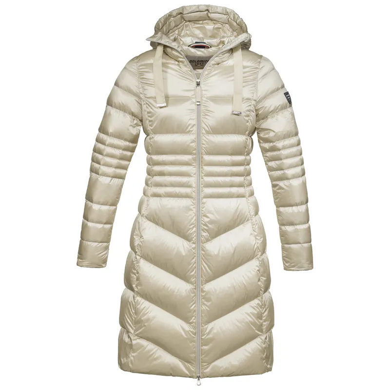 Must-Have Dolomite Parka Corvara Satin (Bílá) - Dámská zimní parka Endorphin Republic