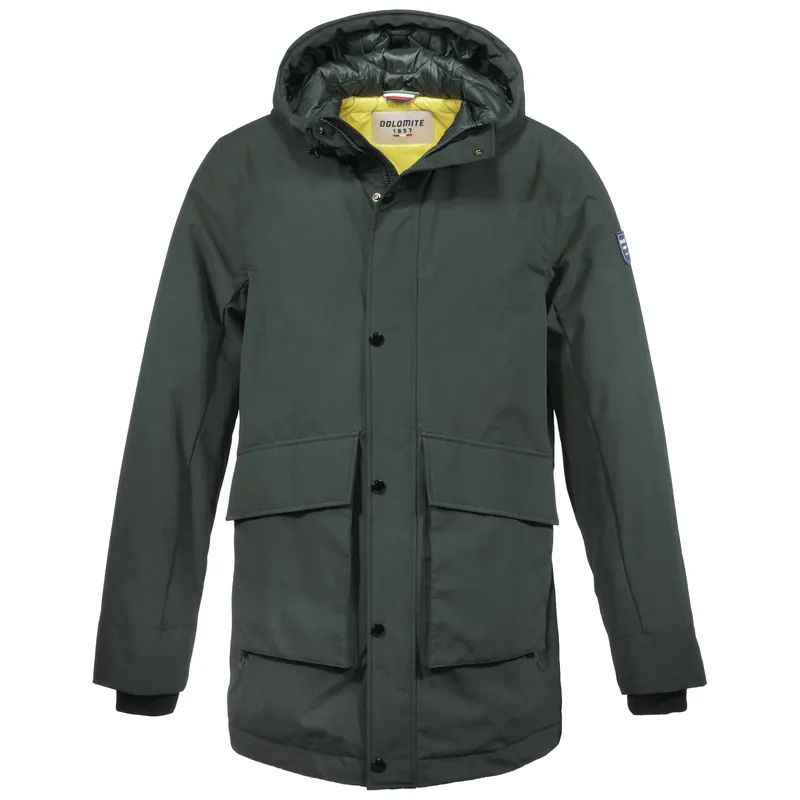 Cenová Bomba Dolomite Parka Dobbiaco (Zelená) - Pánská zimní parka Endorphin Republic