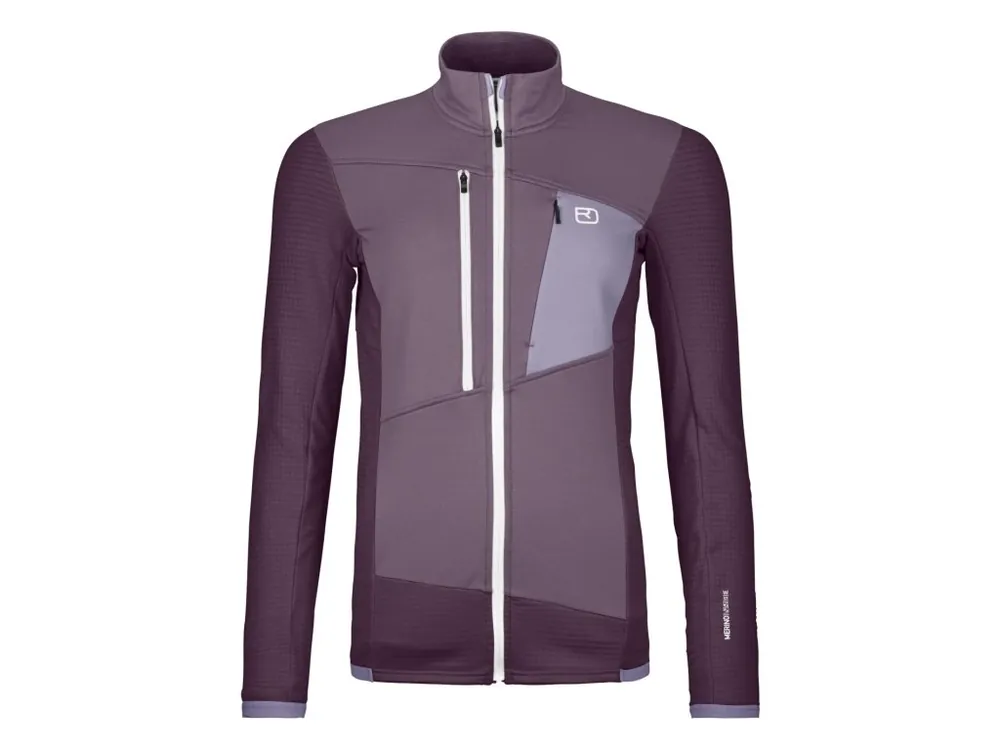 Akční Nabídka Dámská Mikina Ortovox Fleece Grid Jacket Women‘s