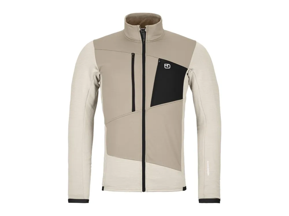 Finální Výprodej Pánská Mikina Ortovox Fleece Grid Jacket Men‘s