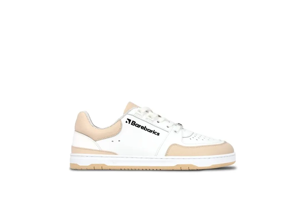 Aktuální Barefoot tenisky Barebarics Wave - White & Beige