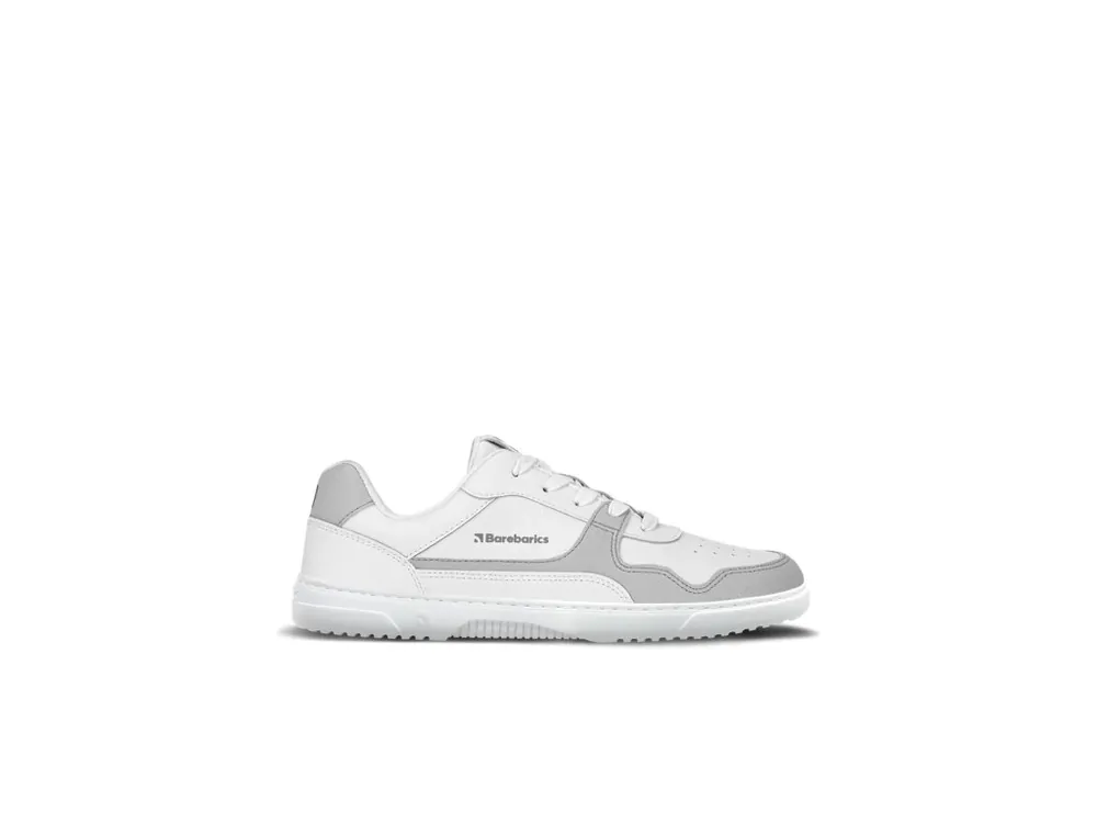 Barefoot tenisky Barebarics Zing - White & Light Grey Výprodej