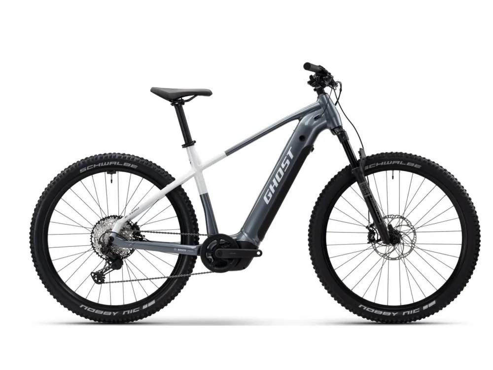 Super Cena GHOST E-Teru Pro 27.5 Storm Grey/Chilly White - S