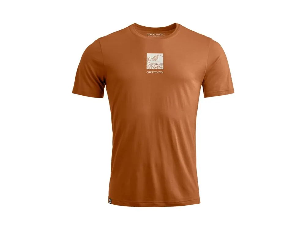 Pánské Tričko Ortovox 120 Cool Tec Abstract T-shirt Men‘s Speciální Cena