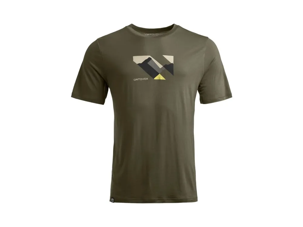 Nejlepší Volba Pánské Tričko Ortovox 140 Cool Landscape T-shirt Men‘s