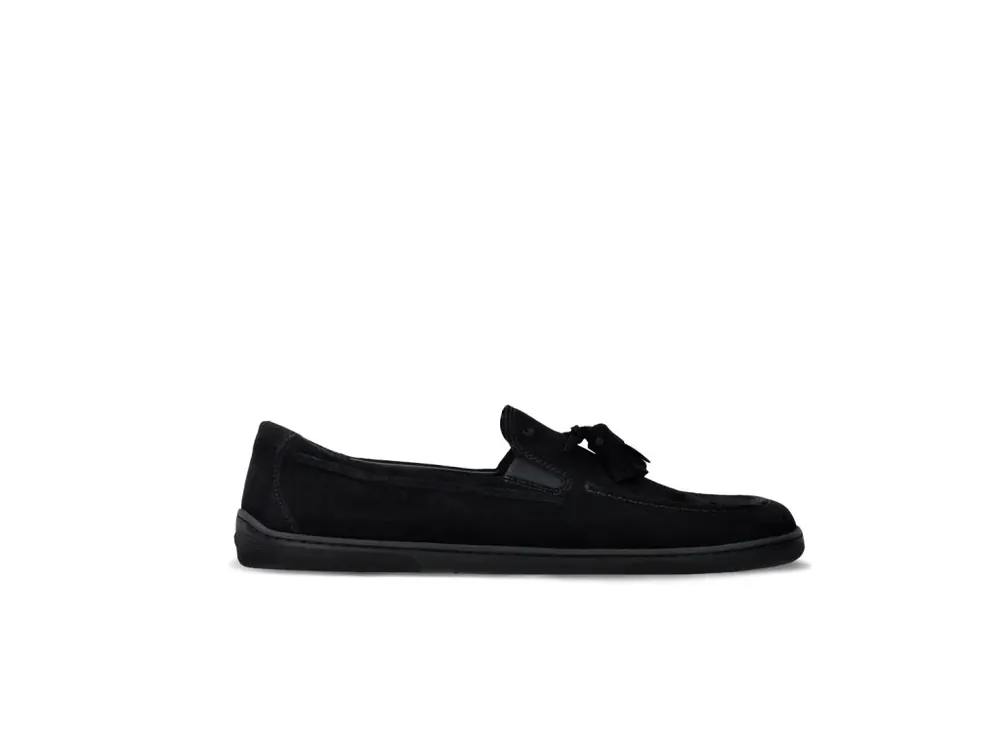 Barefoot mokasíny Be Lenka Portsiders - All Black Zlevněný