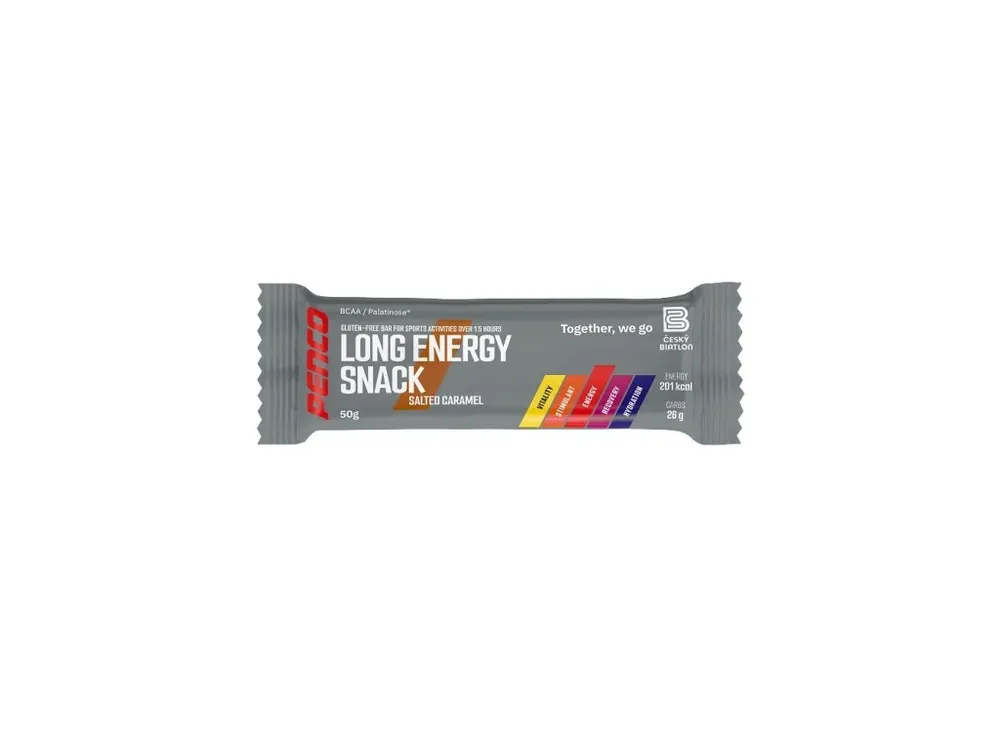 PENCO LONG ENERGY SNACK SLAN.KARAMEL 50G Výprodej