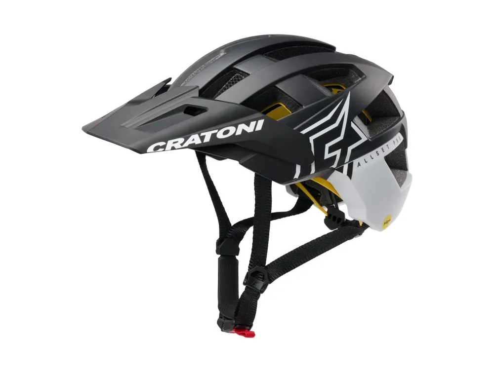 Hit Sezóny Helma CRATONI AllSet Pro MIPS Black/White Matt