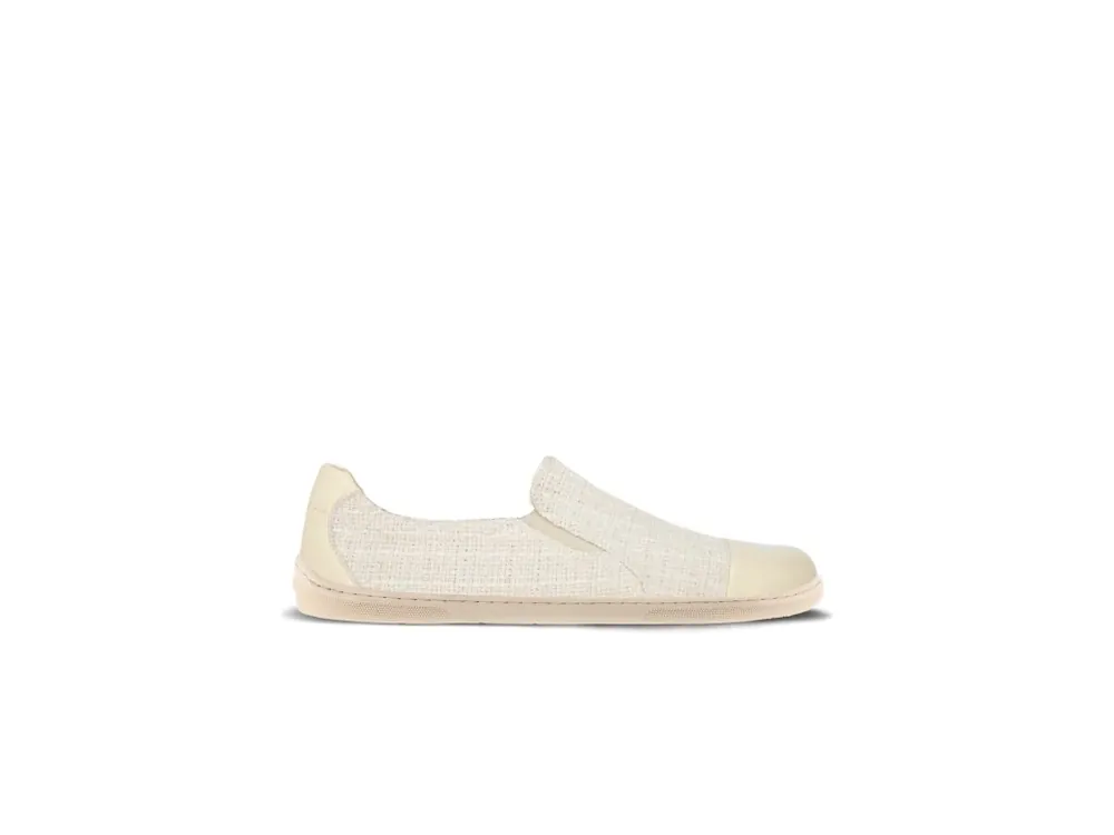 Barefoot Slip-on boty Be Lenka Breeze - Ivory Výprodej