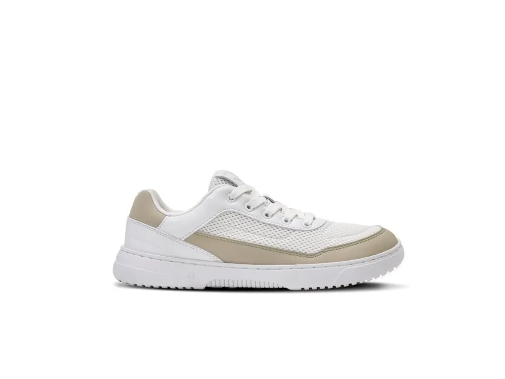 Vysoce Kvalitní Barefoot tenisky Barebarics Vaporo - White & Beige