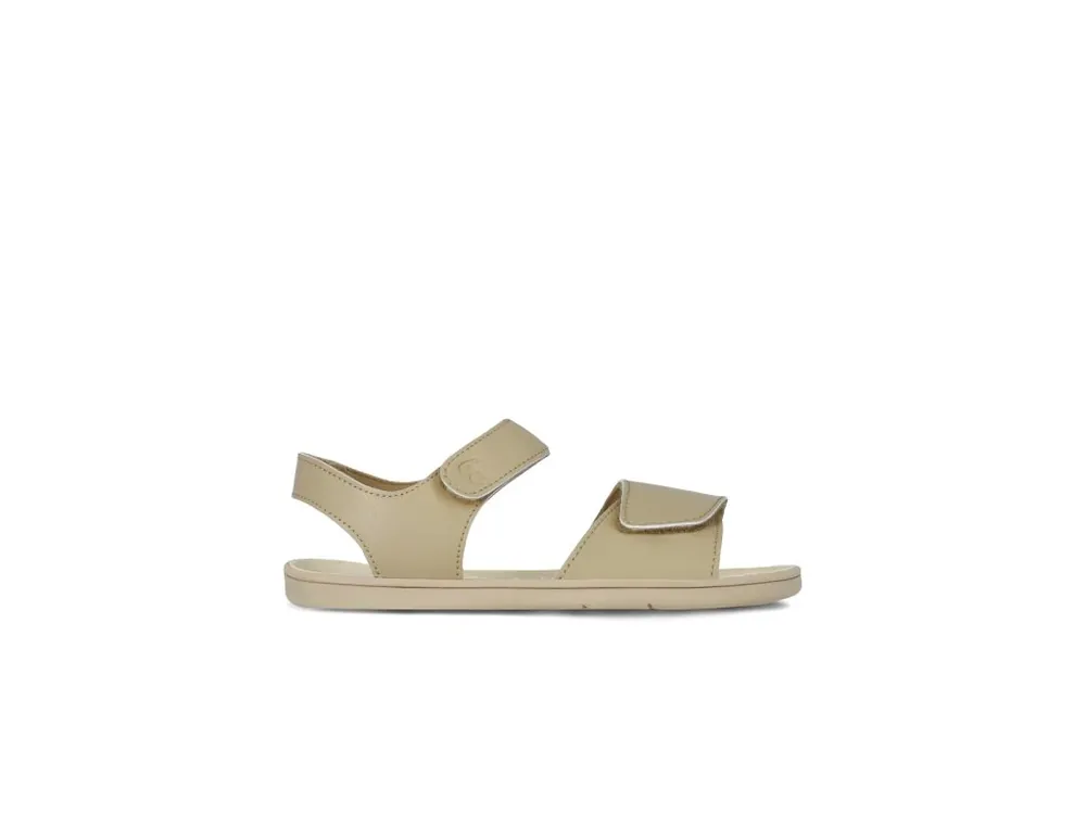 Dětské barefoot sandály Be Lenka Miami Junior - Light Brown Levný
