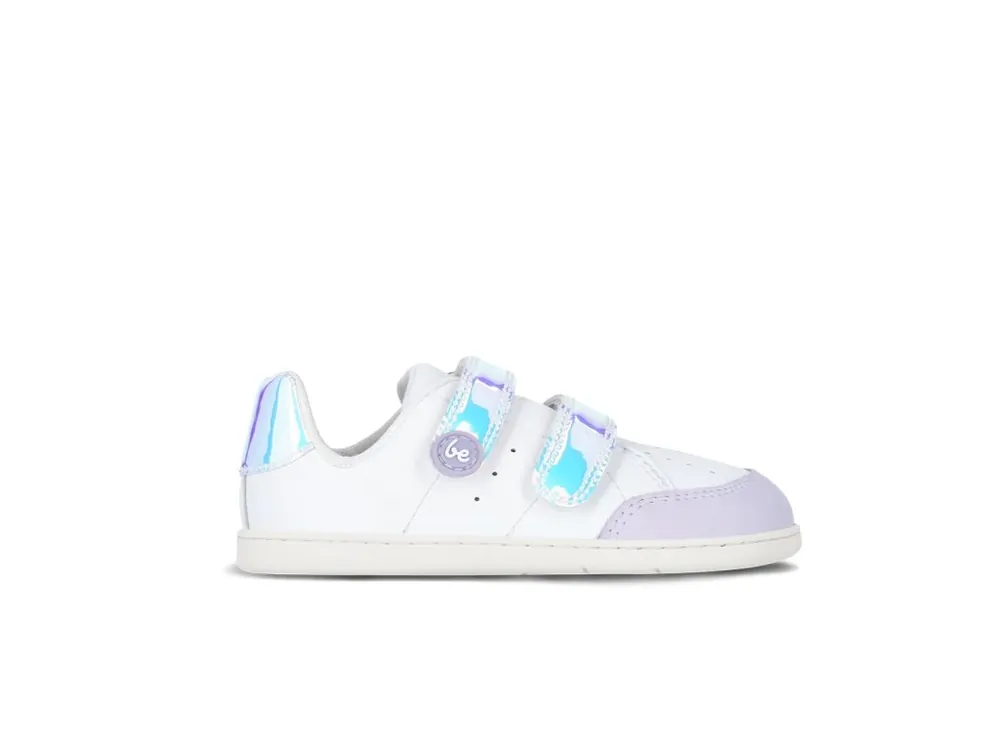 Cenově Výhodný Dětské barefoot tenisky Be Lenka Energise Kids - White & Iridescent