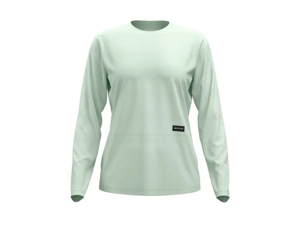 Dámské Tričko Ortovox 185 Merino Patch Long Sleeve Women‘s Nízká Cena