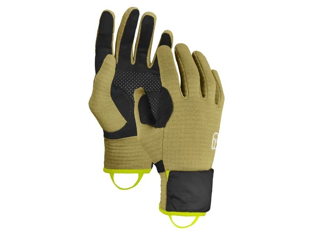 Akční Nabídka Pánské Rukavice Ortovox Fleece Grid Cover Glove